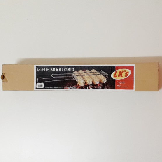 Lk's Mielie Braai Grid Chrome -