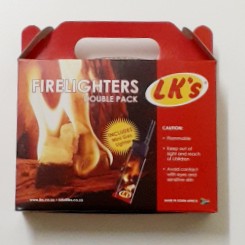 Lk's Firelighters Free Lighter 2 Pack -