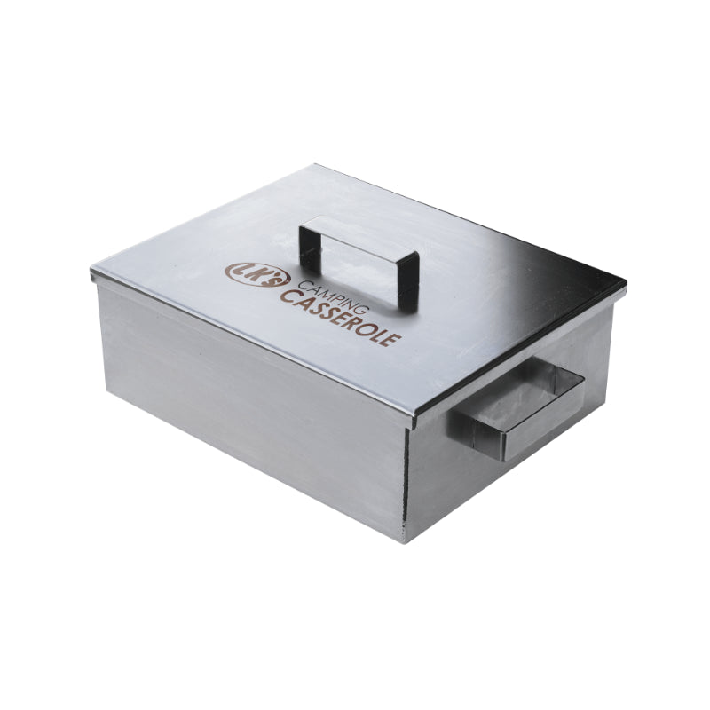 Lk's Stainless Steel Camping Casserole -