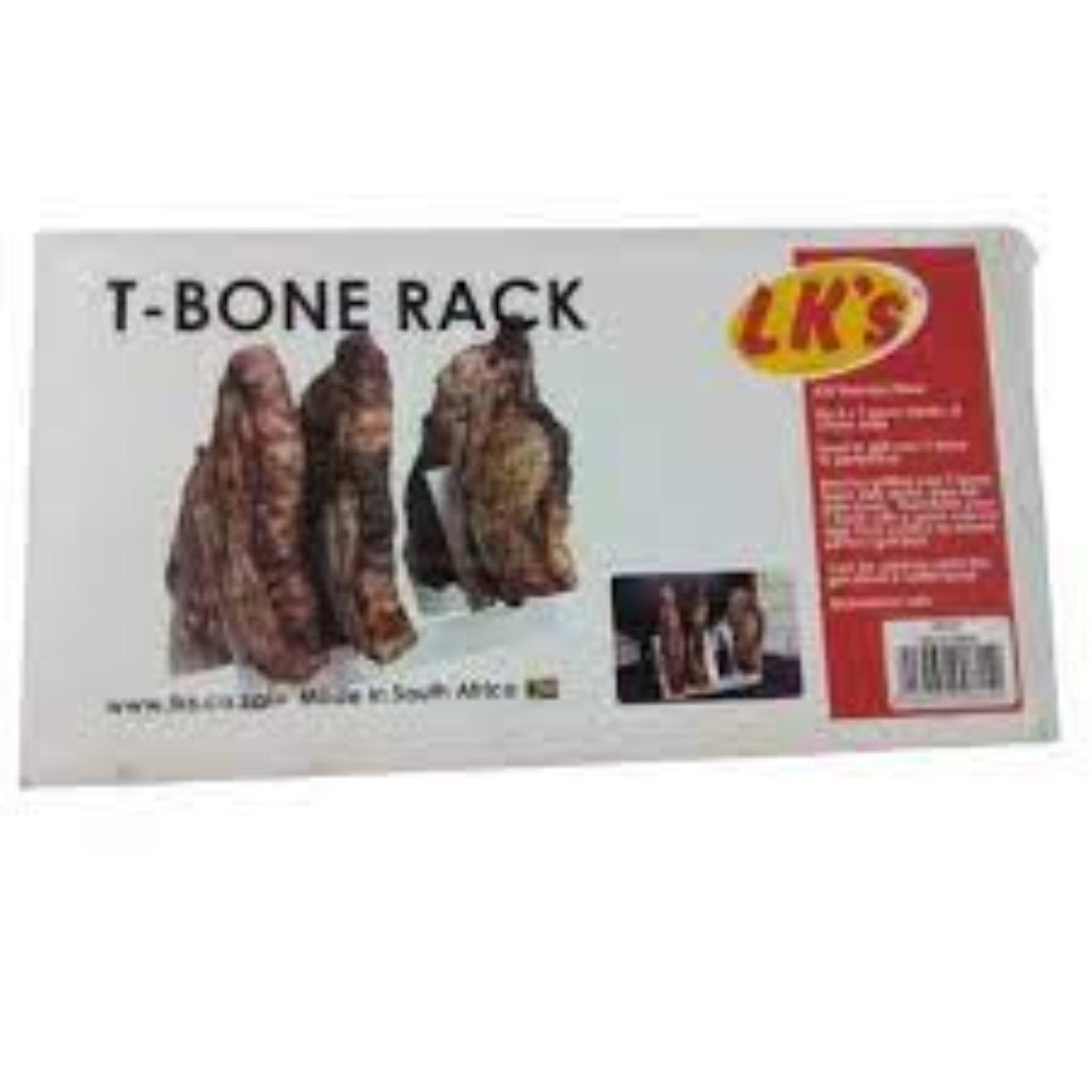 Lk's Stainless Steel T-Bone Rack -