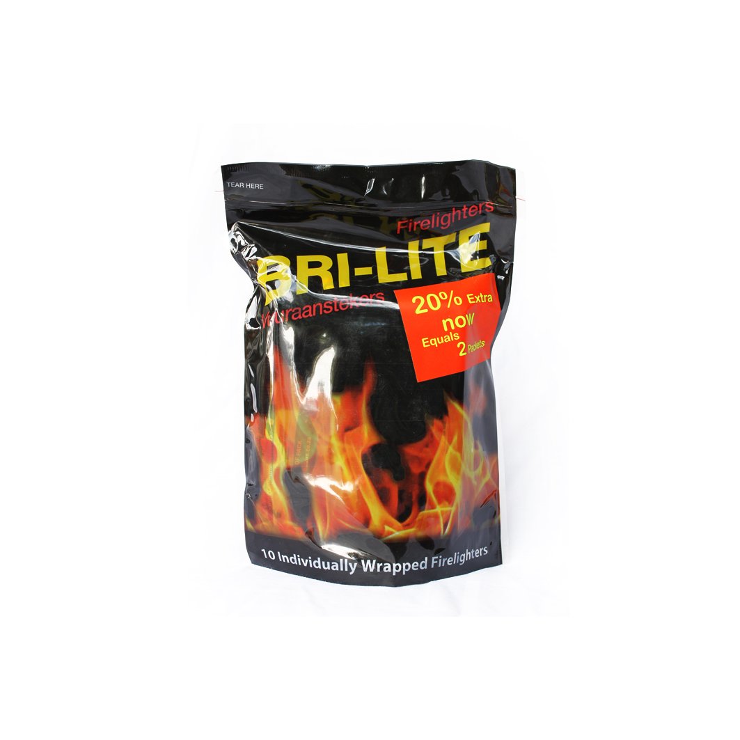 Lk's Bri-Lite Firelighters Doy Pack 500G -