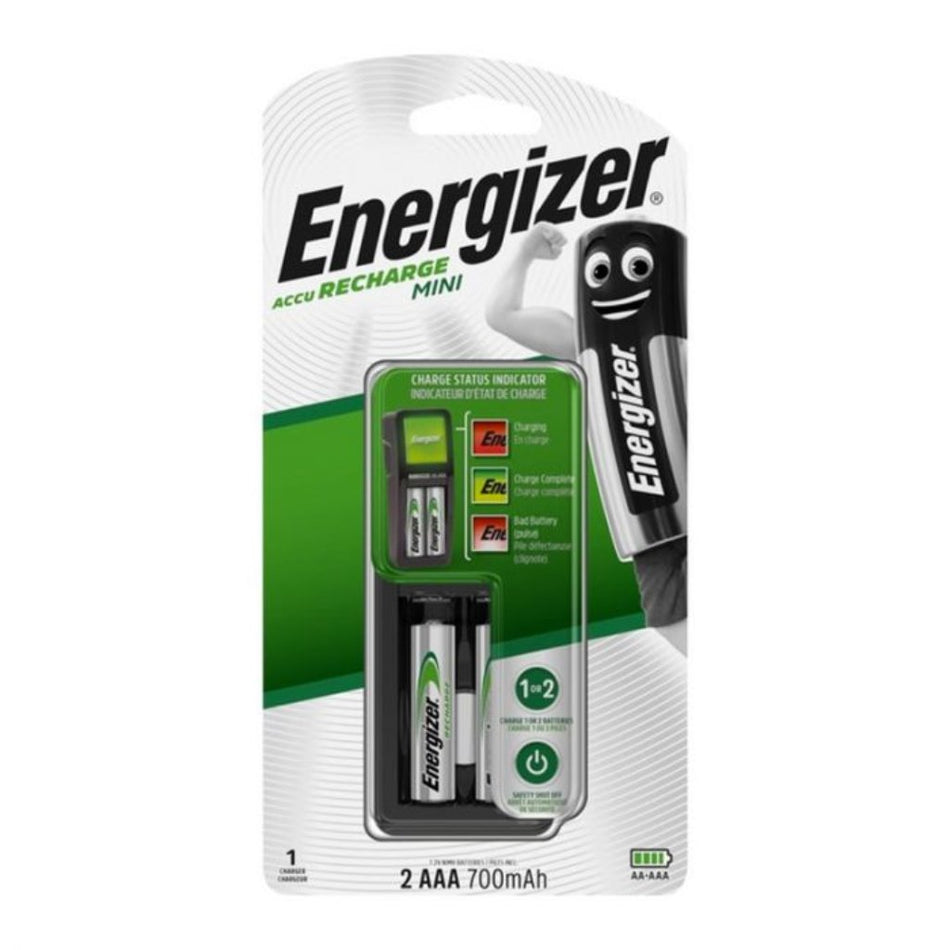 Energizer Mini Charger With Status Indicator