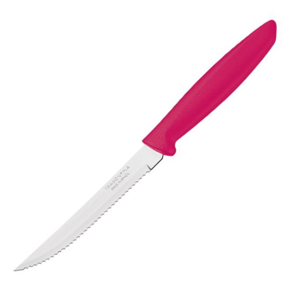 Tramontina Plenus Steak Knife 13CM Pink