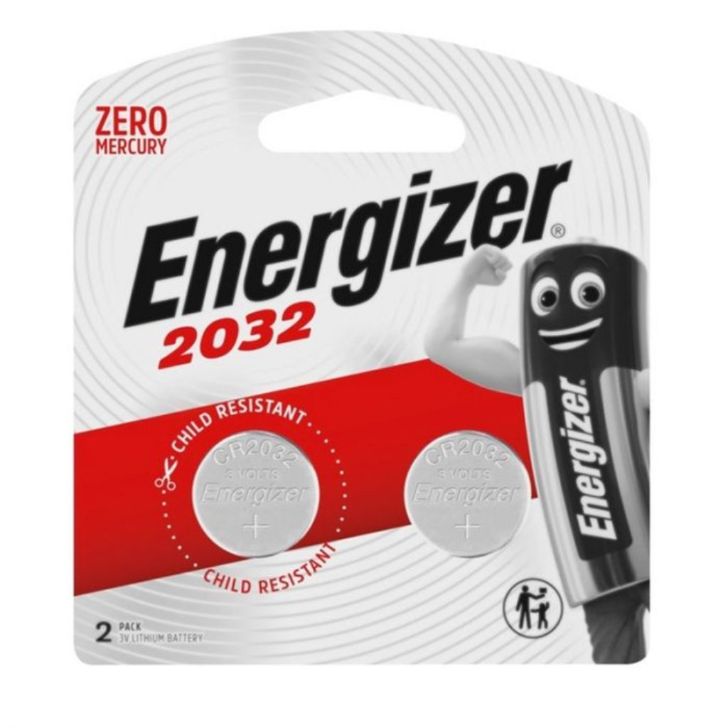 Energizer Battery Lithium Coin Cr2032 2'S -