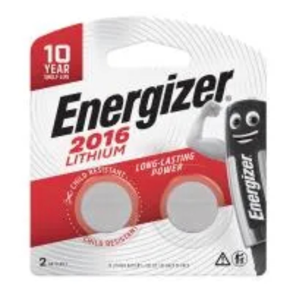 Energizer Battery Lithium Coin 2016 2'S -