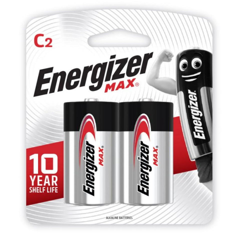 Energizer Battery Max C 2'S