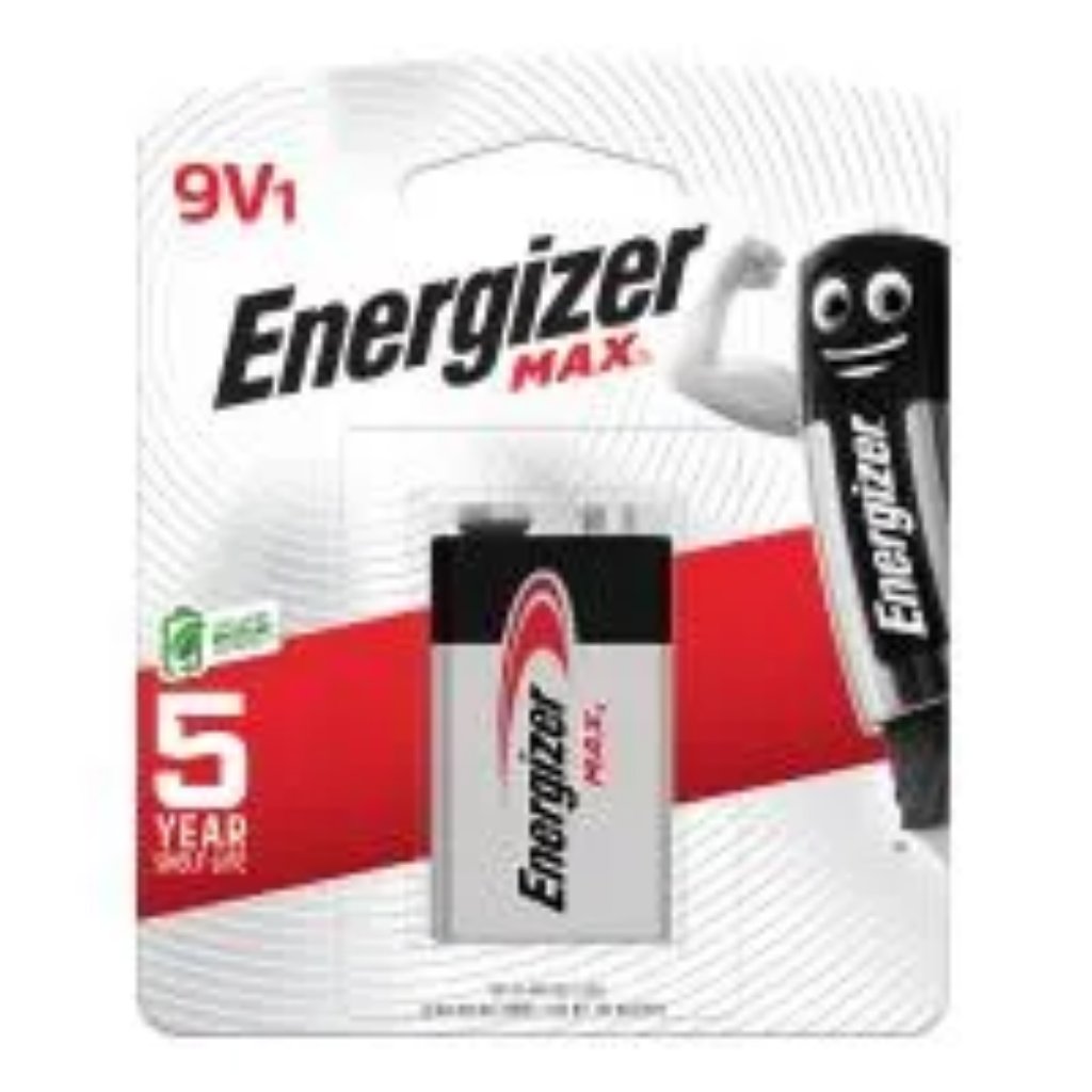 Energizer Battery Max 9V 1'S -