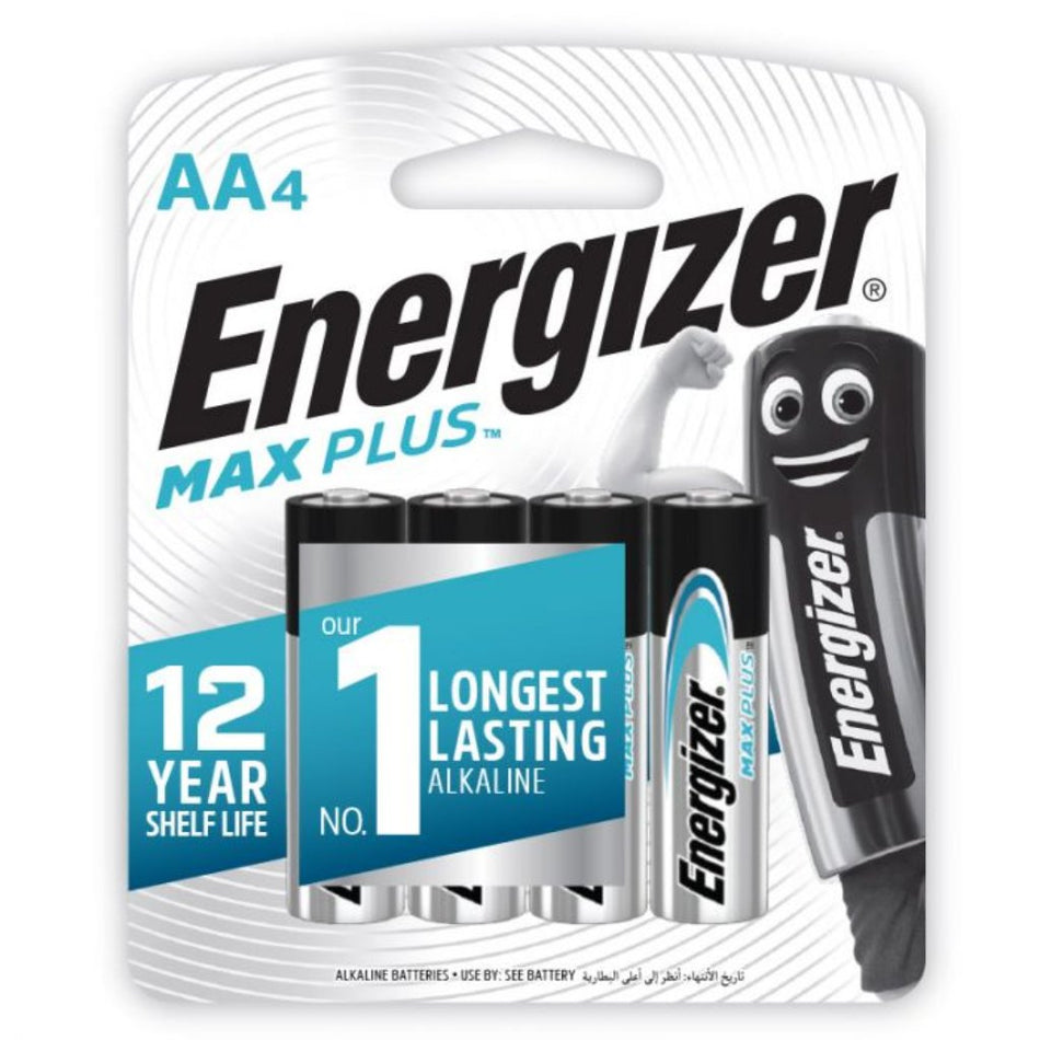 Energizer Battery Max Plus AA 2'S