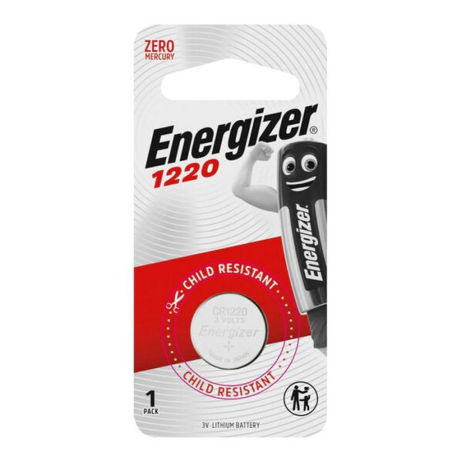 Energizer Battery Lithium Coin 3V 1220 1'S