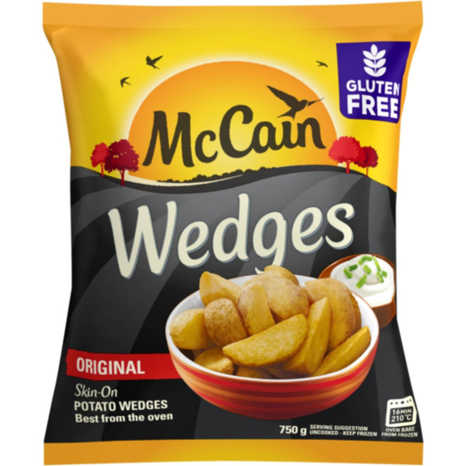 Mccain Potato Wedges Skin On 750G