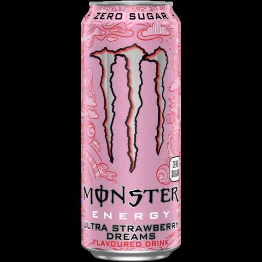 Monster Ultra Strawberry Dreams Zero Sugar Energy Drink 500ml
