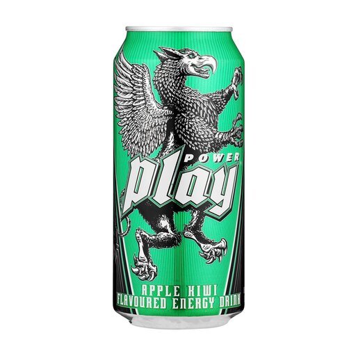 Power Play Apple Kiwi Energy Drink 440ml