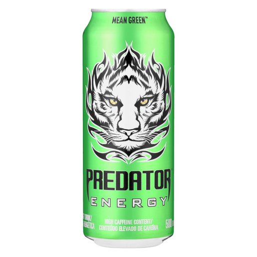 Predator Energy Drink 500ML Mean green