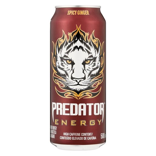 Predator Energy Drink 500ML Spicy Ginger