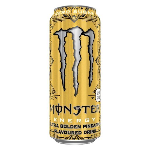 Monster Ultra Golden Pineapple Flavoured Energy Drink 500ml