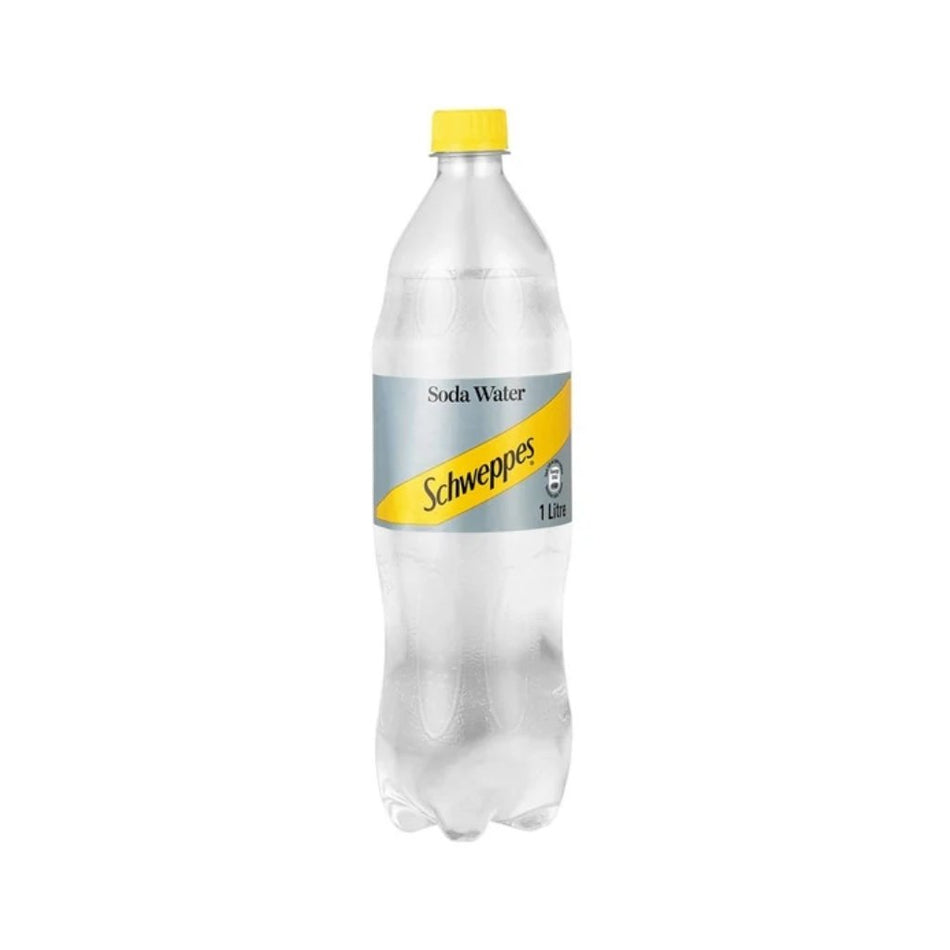 Schweppes Soft Drink Soda Water 1L