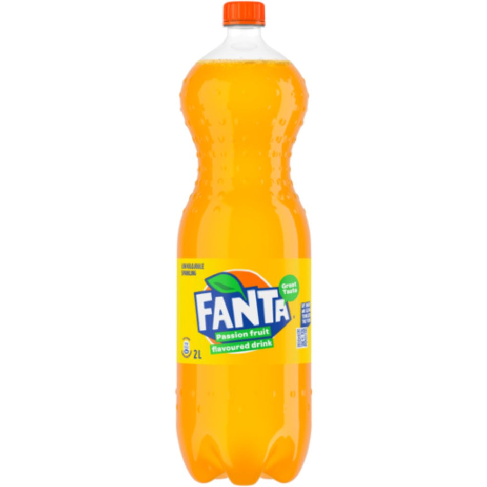 Fanta Soft Drink Passion Fruit 2L