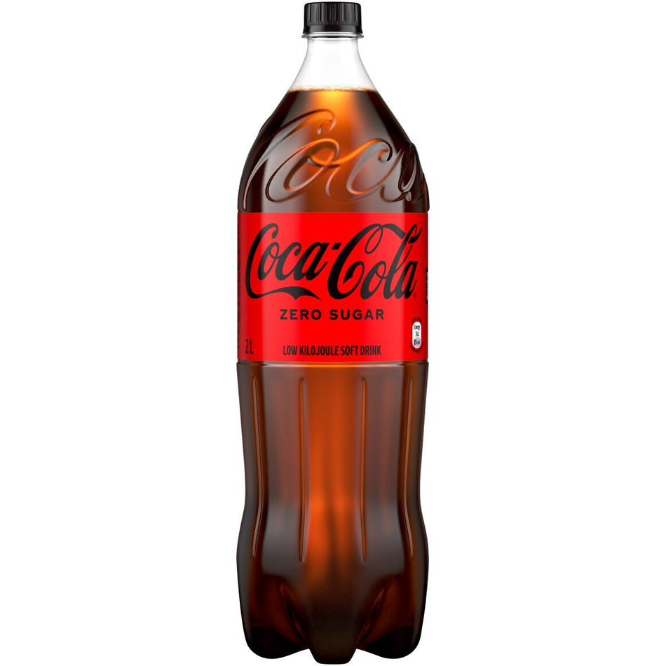 Coca Cola Zero Soft Drink 2L