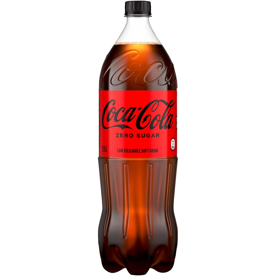 Coca Cola No Sugar Soft Drink 1.5L -