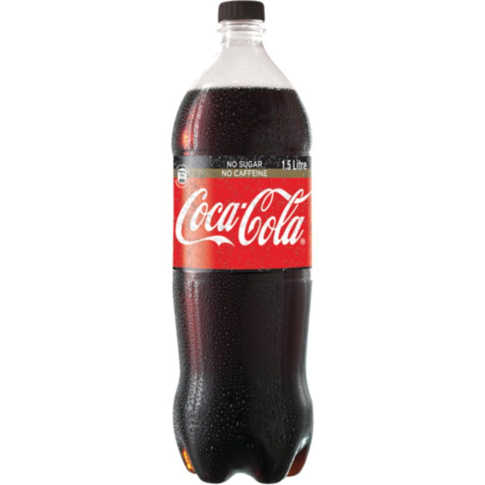 Coca Cola Soft Drink No sugar No Caffeine 1.5L