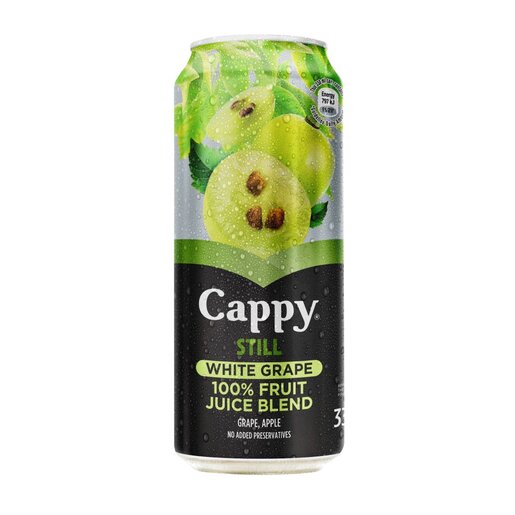 Cappy Fruit Juice 330ML White Grape