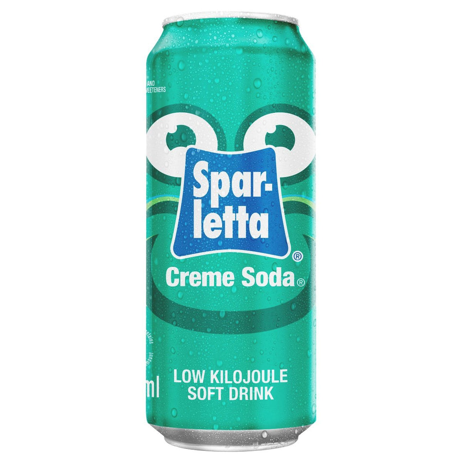 Sparletta Soft Drink Creme Soda Can 300ML
