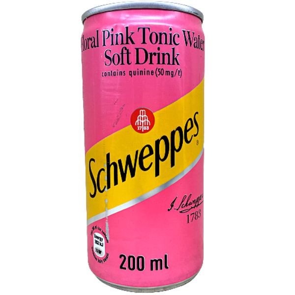 Schweppes Tonic Water Floral Pink 200ml