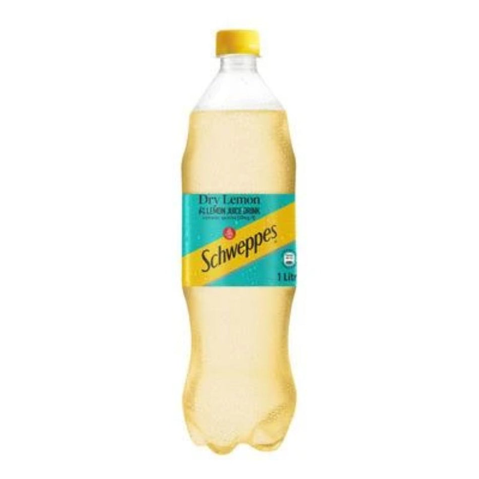 Schweppes Soft Drink Dry Lemon 1L