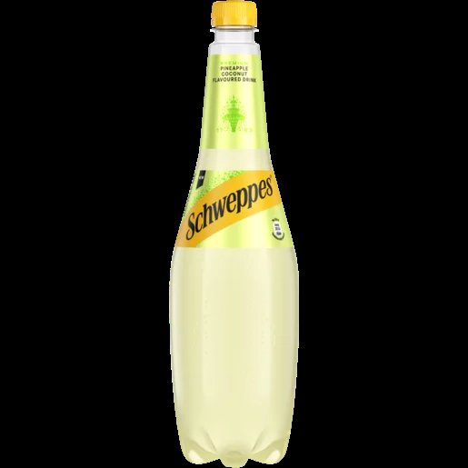 Schweppes Pineapple Coconut Flavoured Premium Drink 1L