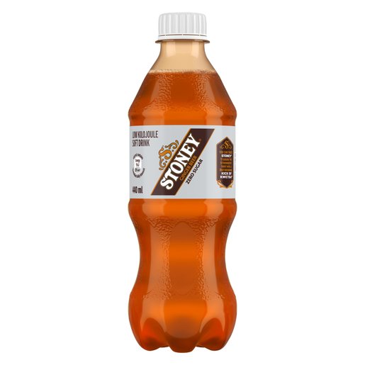 Stoney No Sugar Ginger Beer 440ml