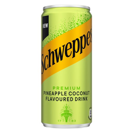 Schweppes Pineapple Coconut Flavoured Drink 300ml