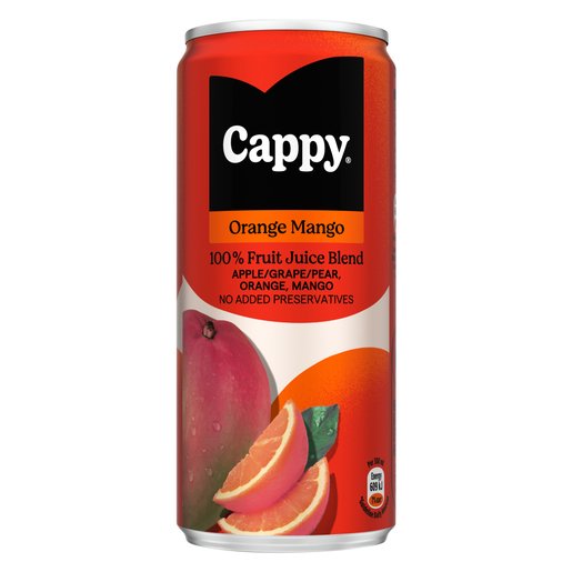 Cappy Orange Mango 100% Fruit Juice Blend 300ml