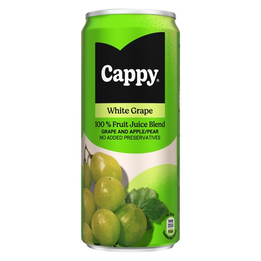 Cappy White Grape 100% Fruit Juice Blend 300ml