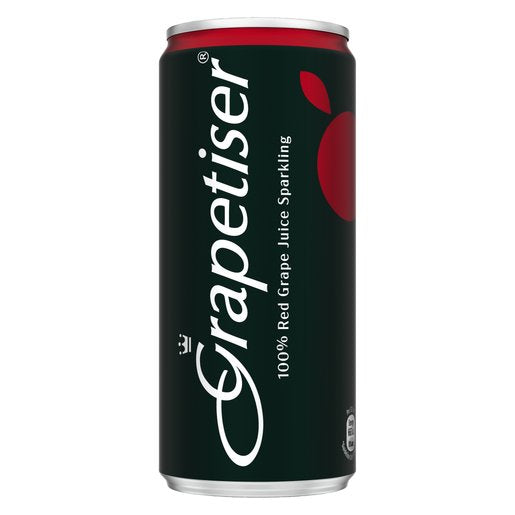 Grapetiser 100% Red Grape Sparkling Fruit Juice 300ml