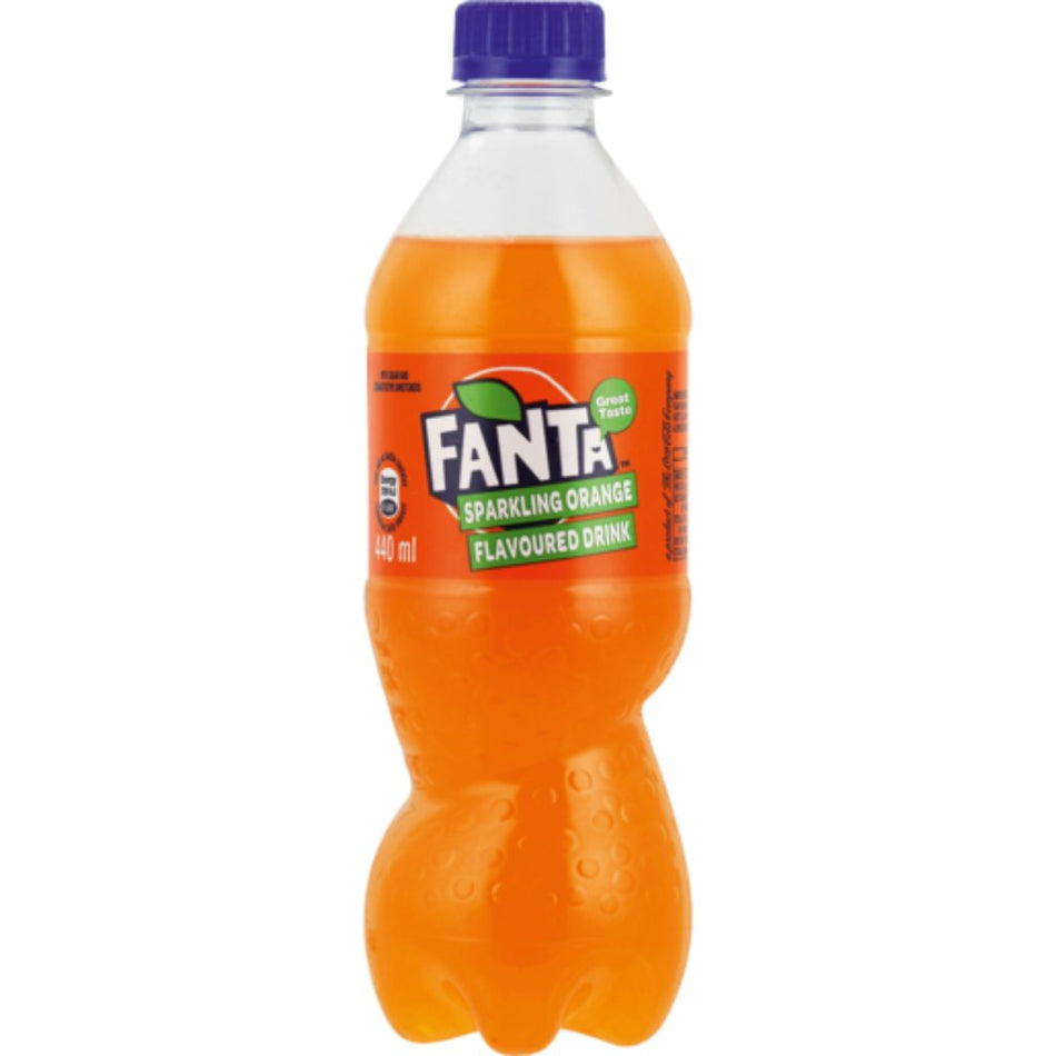 Fanta Soft Drink Orange 440ML