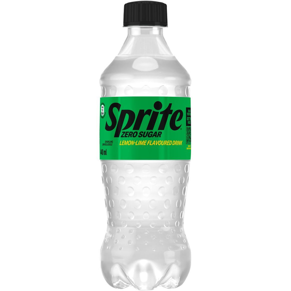 Sprite  Zero Soft Drink Lemon & Lime 440ML