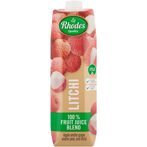 Rhodes Fruit juice Litchi 1L Litchi