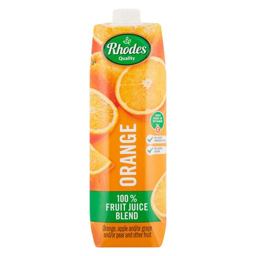 Rhodes Fruit juice Orange 1L Orange