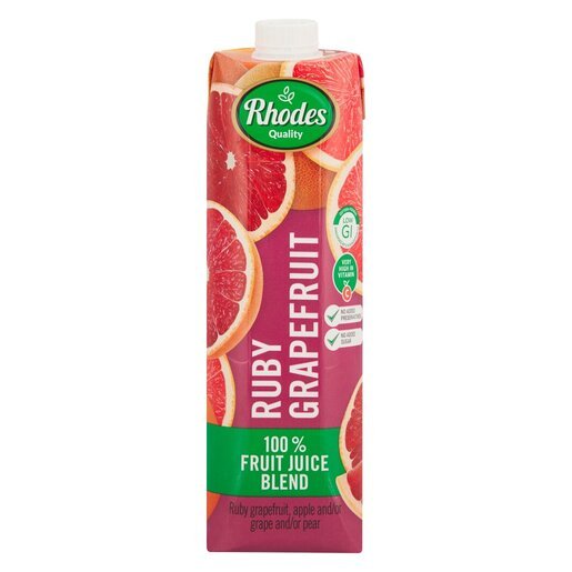 Rhodes Fruit Juice Ruby Grapefruit 1l