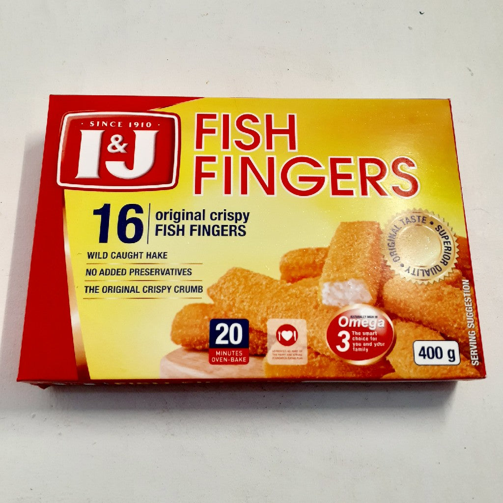 I&J Fish Fingers Original 400G -