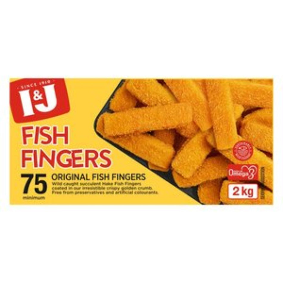I&J Fish Fingers Original 2KG -