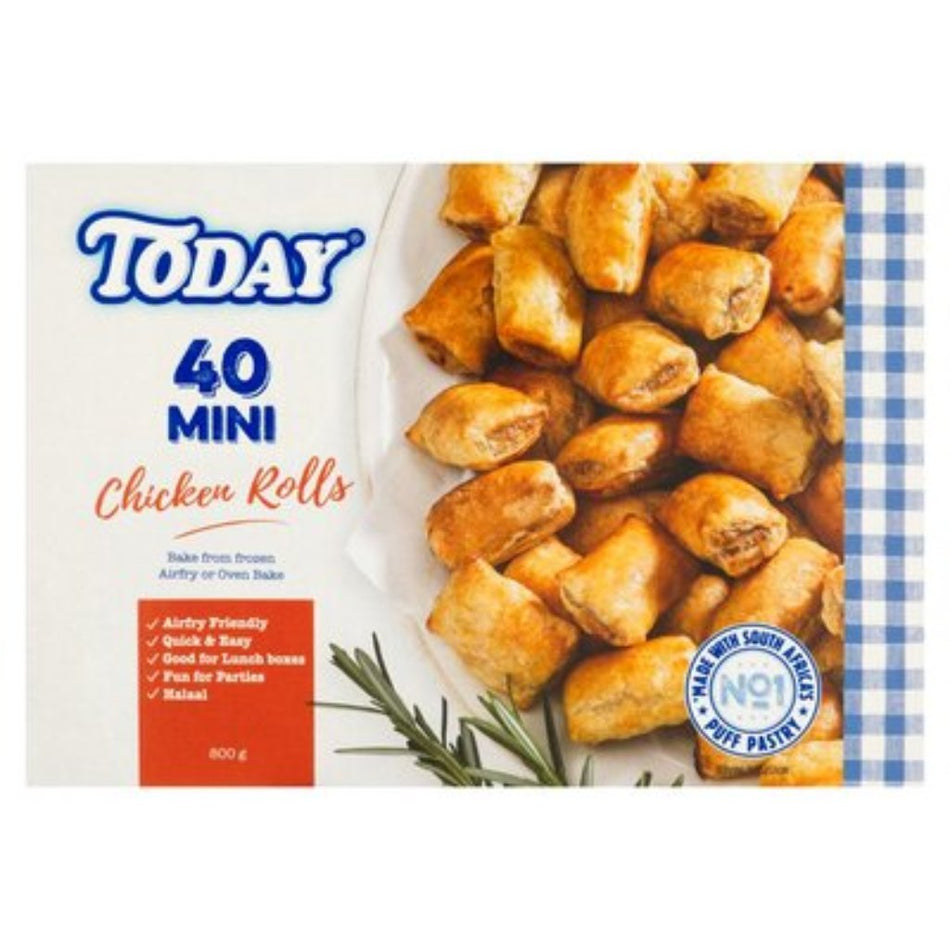 Today Cockail Pie Party Pack Chicken Roll 40'S -