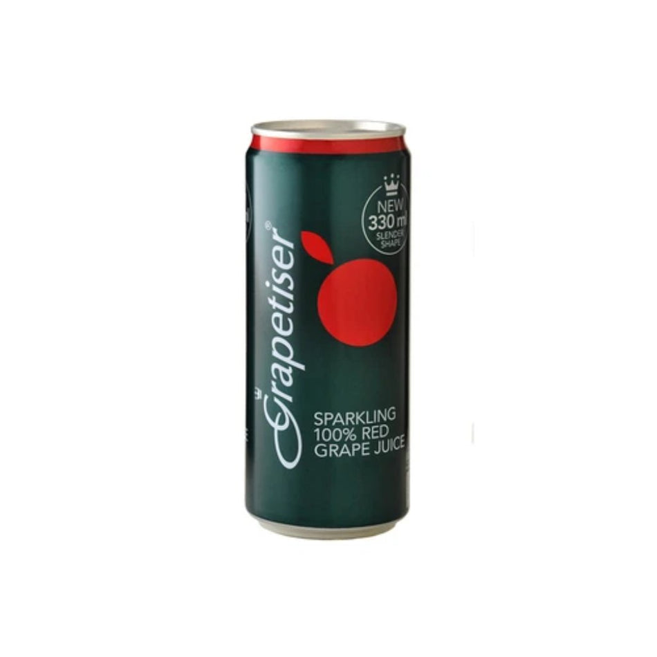 Grapetiser Soft Drink Red Grape Can 330ML