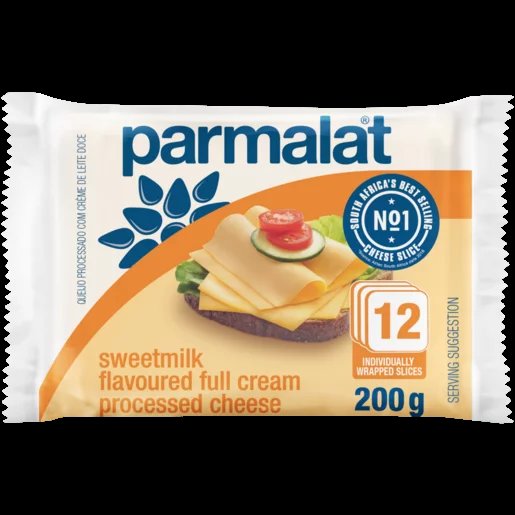 Parmalat Sweetmilk Flavoured Full Cream Processed Cheese 12's