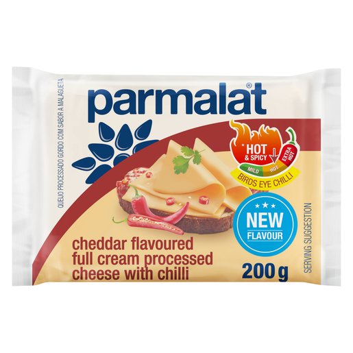 Parmalat Chilli Processed Cheese Slices 200g