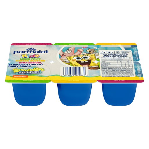 Parmalat Tubz Mixed Yogurt 75g