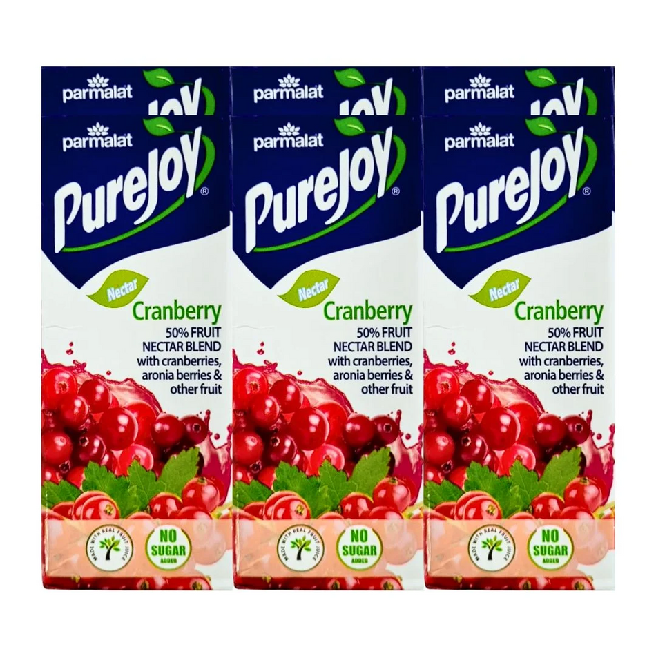 PureJoy Cranberry Fruit Nectar Blend 6x200ml