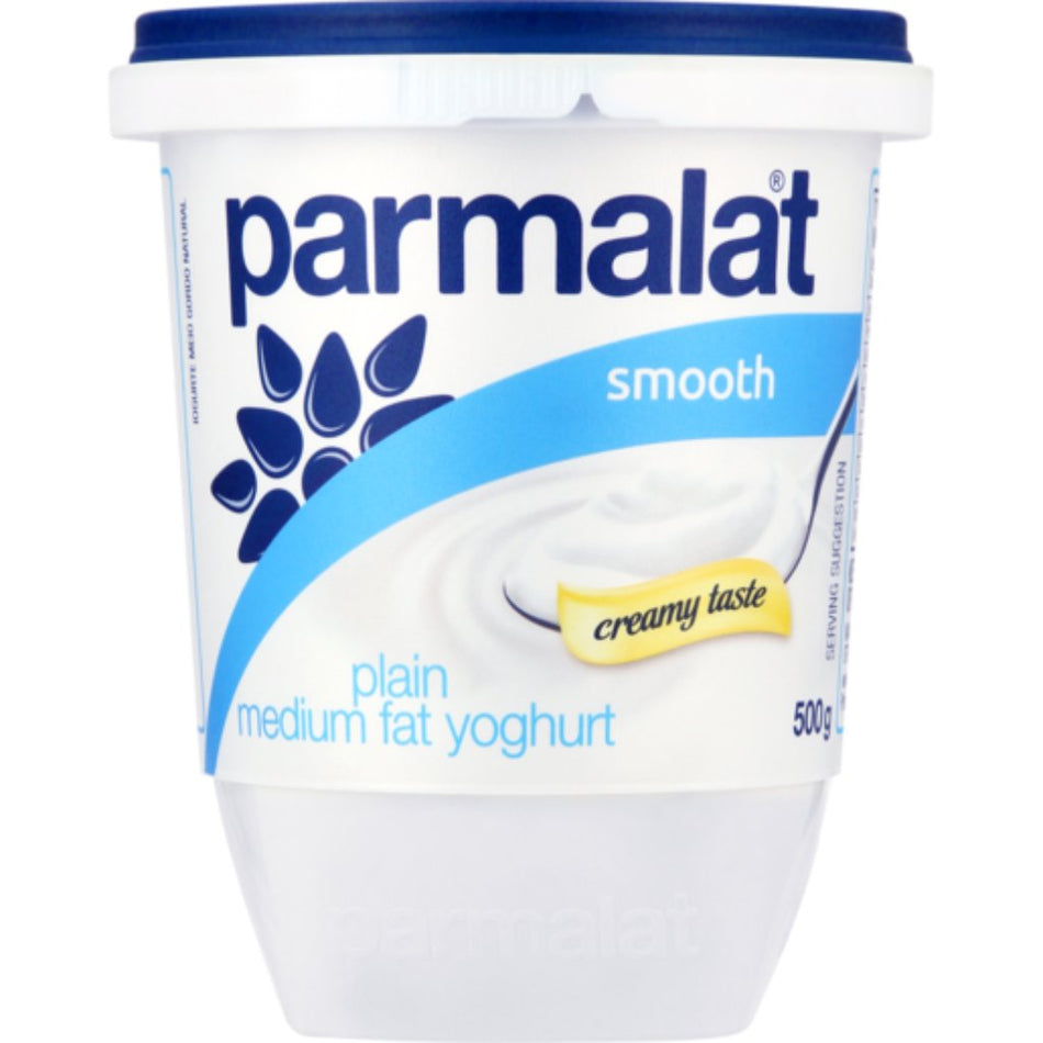 Parmalat Yoghurt Plain Medium Fat 500G