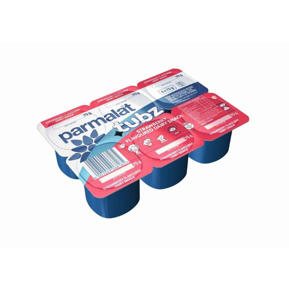 Parmalat Yoghurt Strawberry Tubz 75G