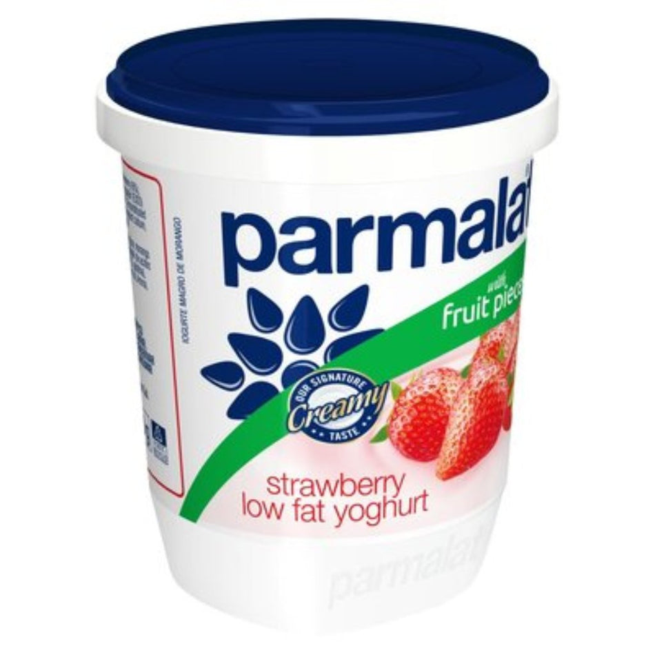 Parmalat Yoghurt Strawberry Low Fat 500G
